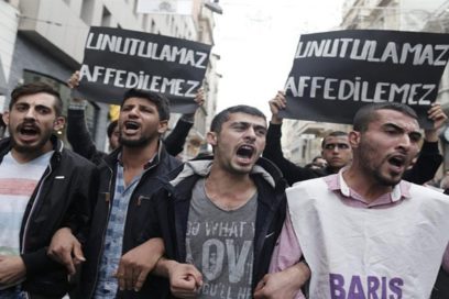 Masivas protestas en Turquía