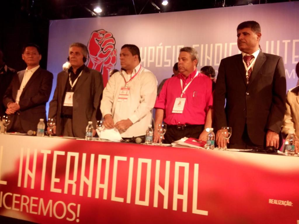 Acto en Brasil