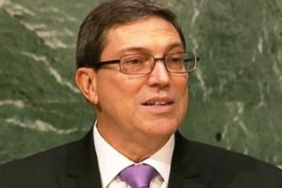 Bruno Rodríguez: «Mientras el bloqueo persista, seguiremos presentando el proyecto de resolución»