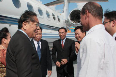 En Cuba presidente de Laos para visita oficial