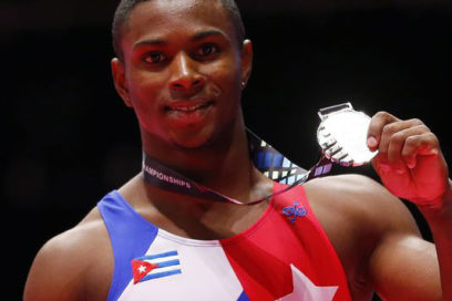 ¡Manrique Larduet, subcampeón mundial de gimnasia!