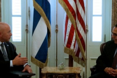 Reciben en la Cancillería cubana al subsecretario del Departamento de Seguridad Interna de EE.UU.