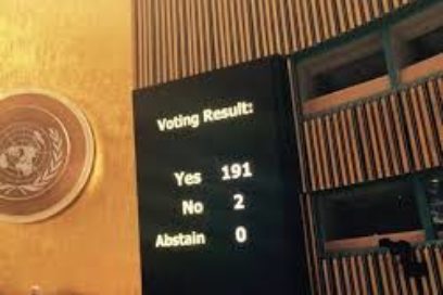 EE.UU. en ONU:  voto de la inconsecuencia y el aislamiento