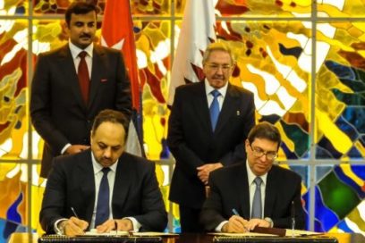Firman Cuba y Qatar dos acuerdos de cooperación