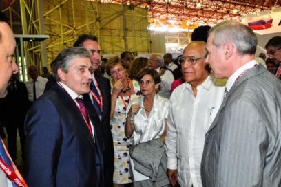 Inauguran pabellón de Rusia en FIHAV 2015