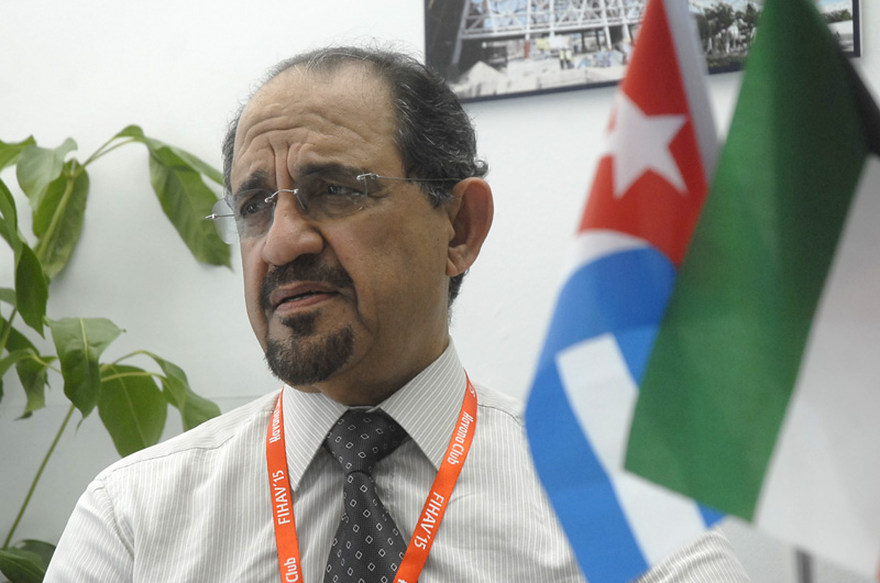 Fouad Alghanim, presidente del grupo empresarial kuwaití. Foto: Agustín Borrego Torres.