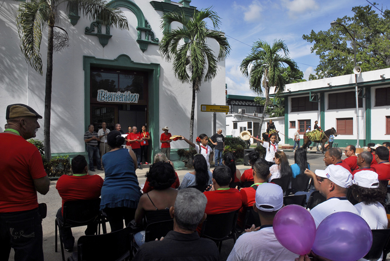 Inauguran La Feria Porcina en Boyero. Foto: Agustín Borrego Torres