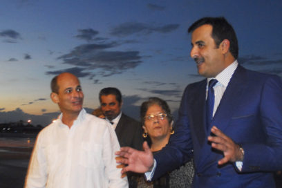 Inicia visita oficial a Cuba el Emir de Catar (+ Fotos)