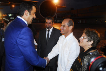 Concluyó visita del Emir de Catar a Cuba