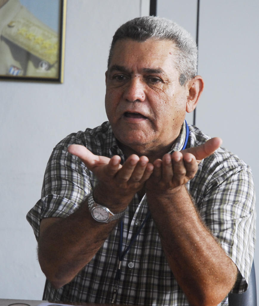 Rafael Puente, director de la empresa de Servicios Portuarios de Occidente.Foto: Agustín Borrego
