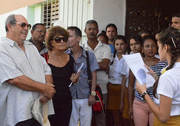 Grandes actores cubanos prestigiaron el evento de cineclubes en Trinidad. Foto: Carlos Luis Sotolongo