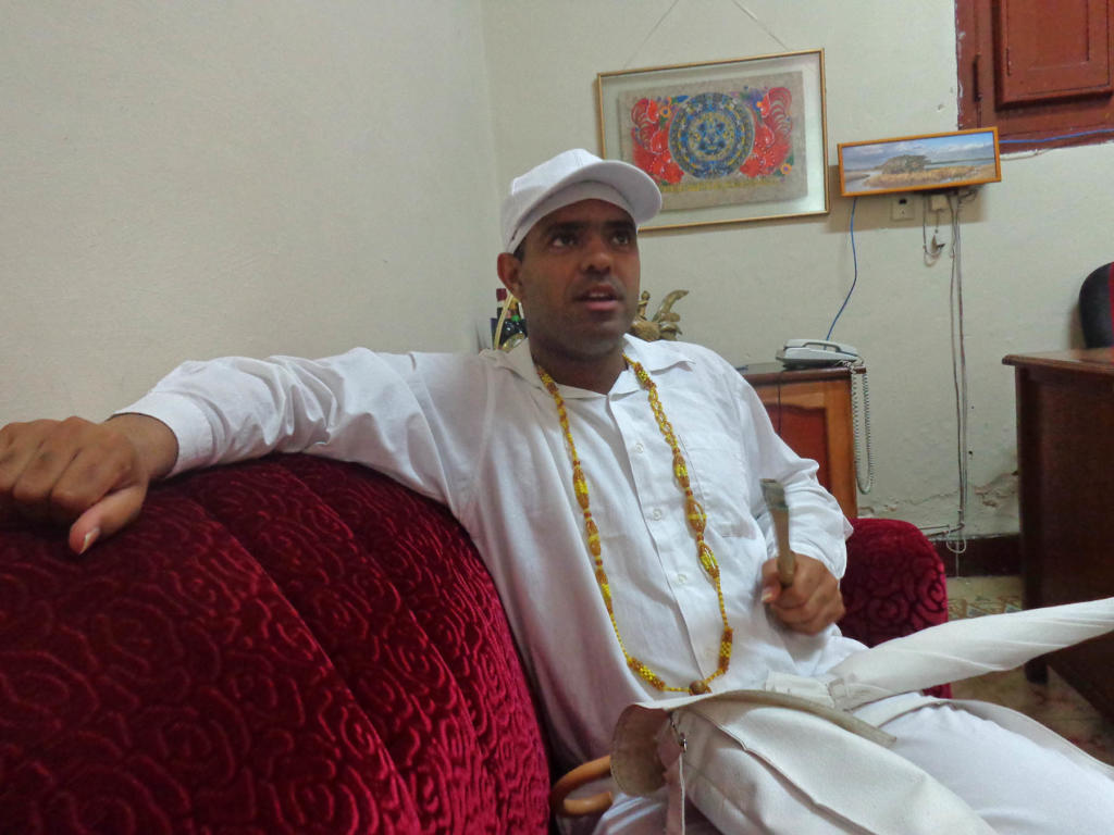 Guitarrista pinareño Yosniel Rivera Cabrera. Foto Osmay Pérez