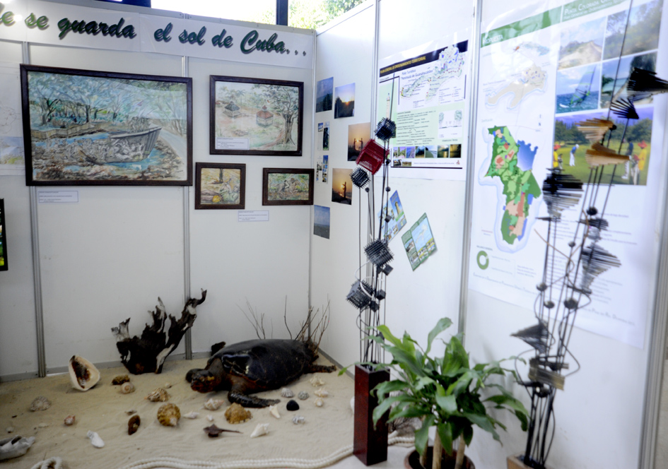 Stand de la Oficina del Proyecto de Guanahacabibes