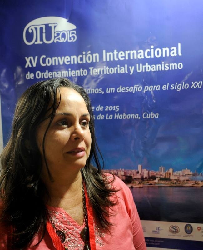 Araceli Fonseca Díaz, subdirectora técnica de la dirección provincial de Planificación Física en Villa Clara. Foto: Roberto Carlos Medina