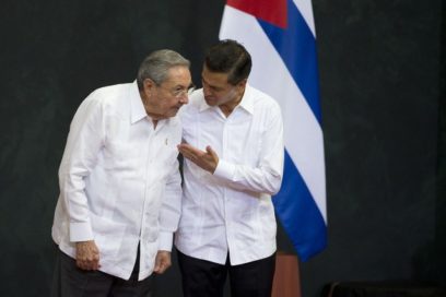 Presidentes de Cuba y México se reúnen en Mérida, Yucatán
