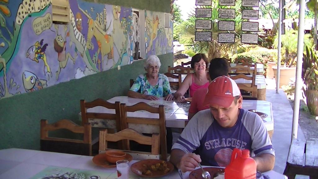 Entre los espacios rehabilitados en la finca de los Correa se encuentran las áreas destinadas a los comedores. Foto: Jorge Rivas