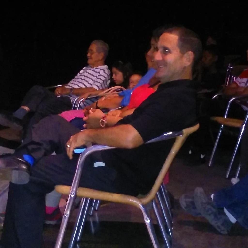 Grandes y chicos disfrutando por igual.