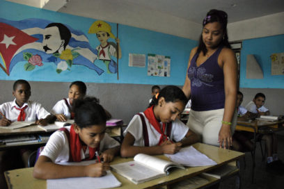 Los educadores a disposición de la Patria
