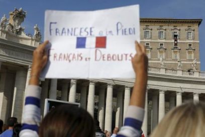 Solidaridad mundial con el pueblo francés