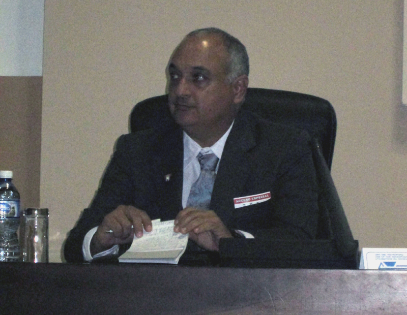 Heriberto Suárez Pereda, comisionado nacional de béisbol intervino en la VI Convención Internacional de la Actividad Física y el Deporte (AFIDE), con sede en el Palacio de Convenciones de La Habana. Foto: Rudens Tembrás Arcia