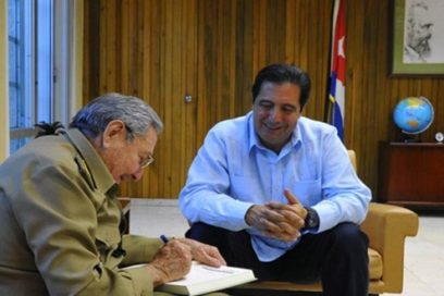 Recibió Raúl a Martín Torrijos