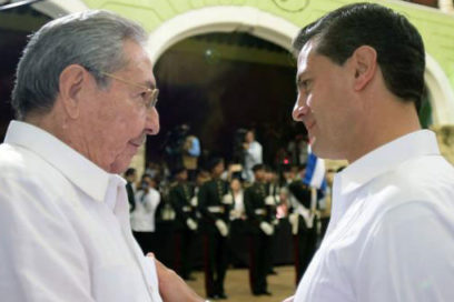 Se comprometen los presidentes de Cuba y México en el fortalecimiento de relaciones