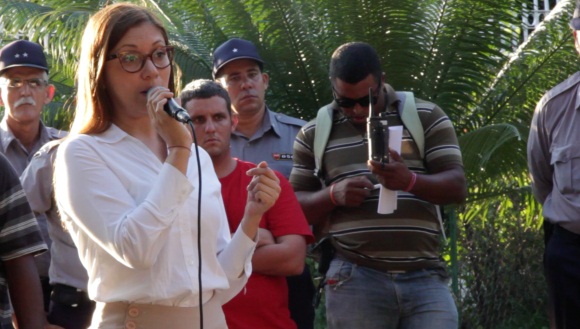 Soraya Encalada, cónsul de Ecuador en Cuba. Foto: David Vázquez/ Resumen Latinoamericano