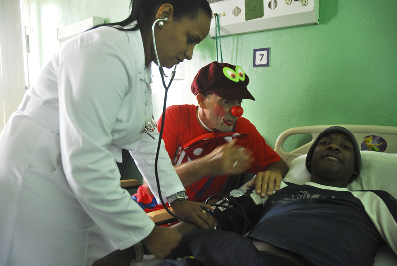 La risa también ayuda a curar Foto: Agustín Borrego