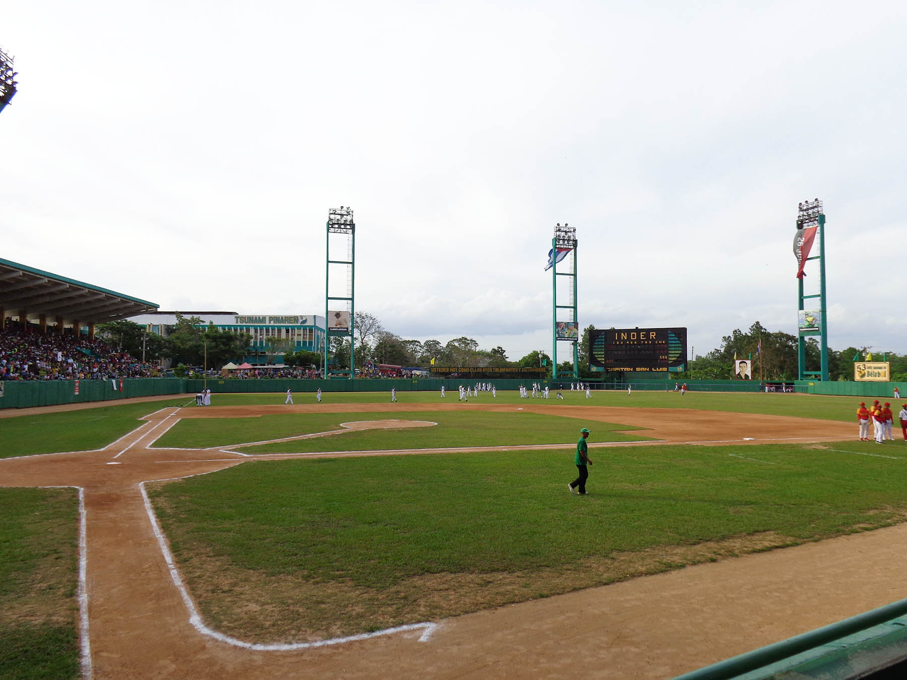 El béisbol se mantiene como una de las principales atracciones en una provincia con excelentes resultados deportivos. Foto: Eduardo González Martínez