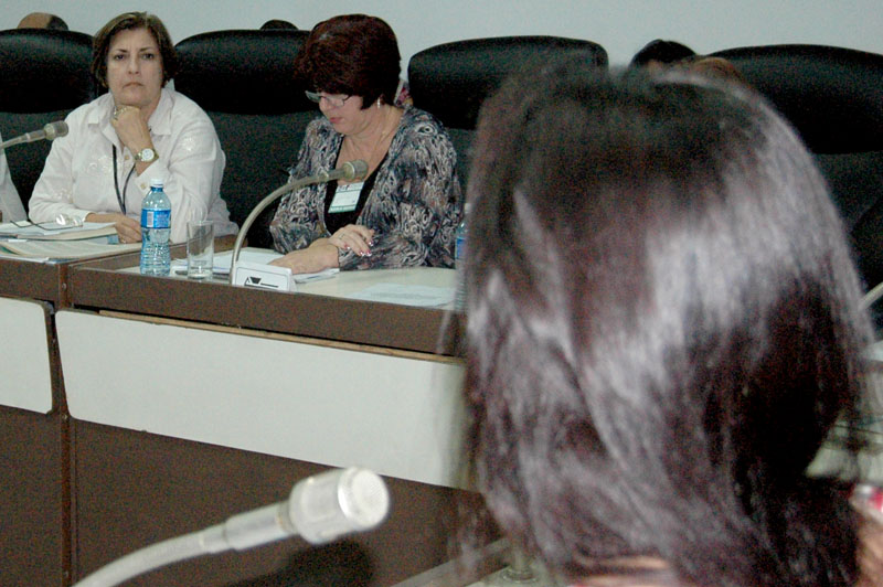 Teresa Amorelle Boué, Secretaria General de la FMC. Fotos: César A. Rodriguez.