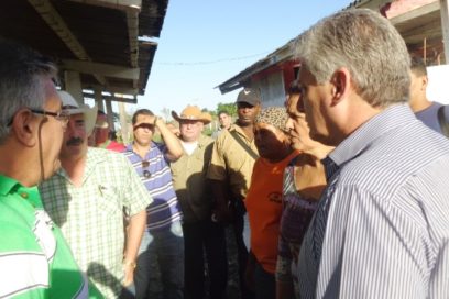 Díaz-Canel comprueba avances en la Genética de Matanzas