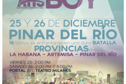 Bboys de occidente cubano invaden Pinar del Río