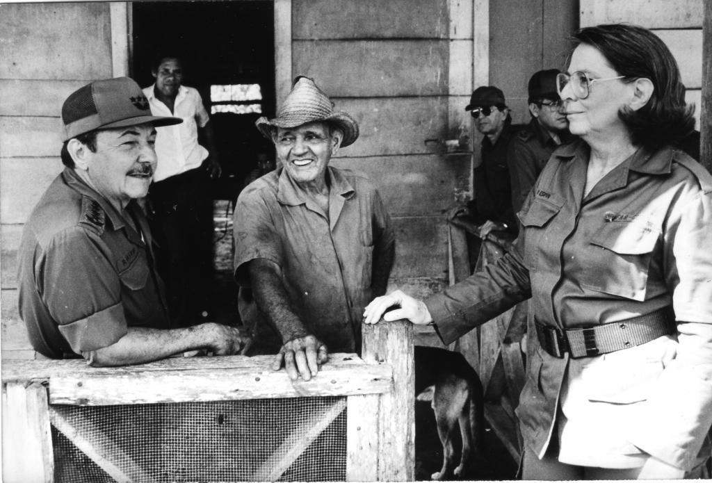 El General de Ejército Raúl Castro Ruz y su compañera Vilma Espín Guillois, artífices del programa del Plan Turquino. Foto: Rodny Alcol