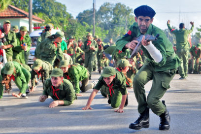 Santa Clara se viste de verde olivo