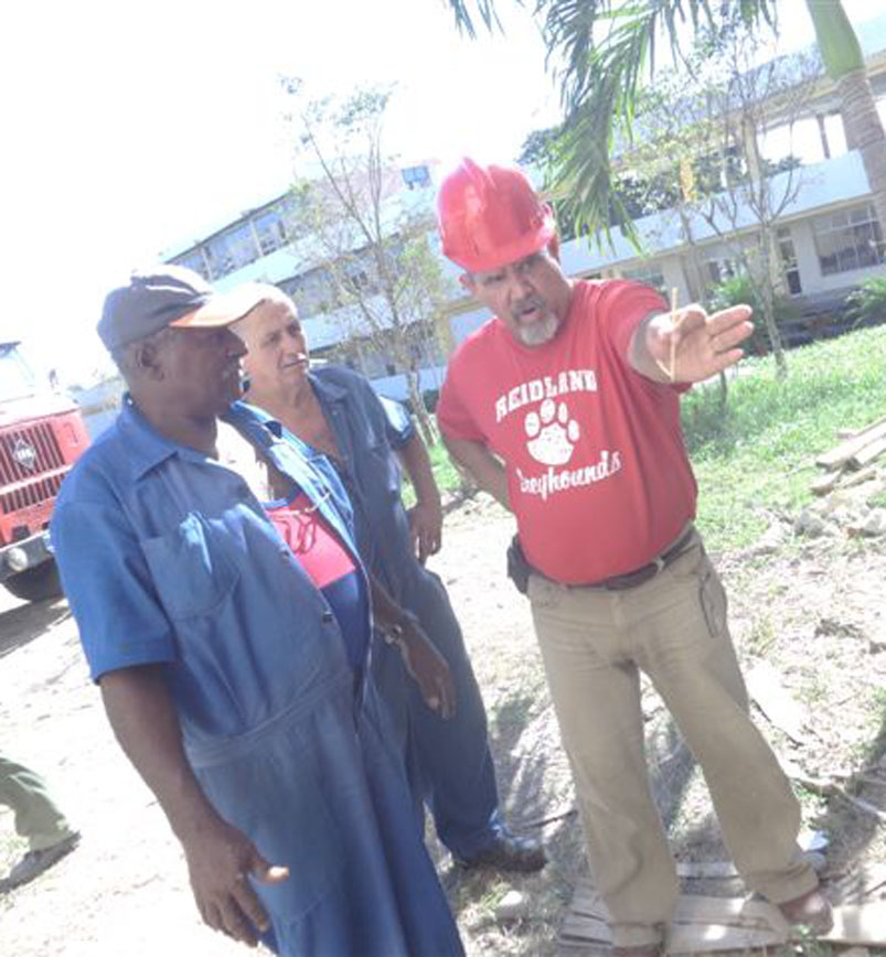 A Andrés de Jesús se le respetan sus criterios, sus opiniones son escuchadas y tenidas en cuenta para tomar cualquier decisión técnica. Foto: Lourdes Rey