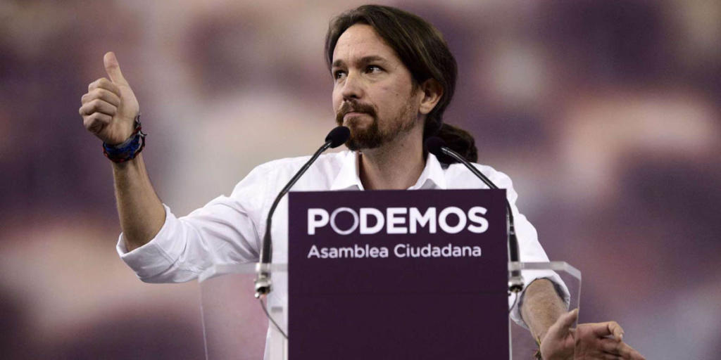 Pablo Igesias, líder del Podemos. Foto: Dani Pozo