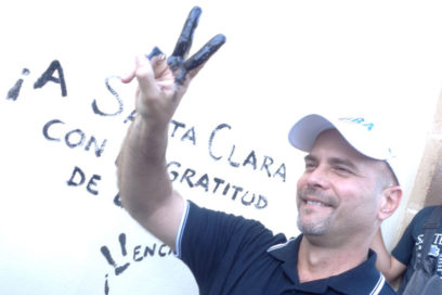 Dibujó  Gerardo en Santa Clara (+ Fotos)