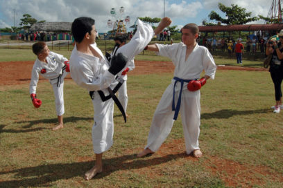 El deporte florece en el barrio
