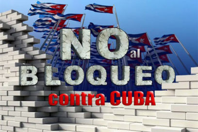 Constructores del mundo contra el bloqueo a Cuba
