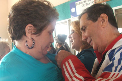 Homenaje al trabajador ferroviario