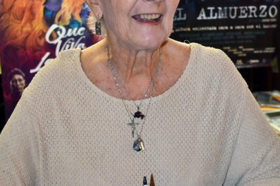 Olguita, detrás del escenario