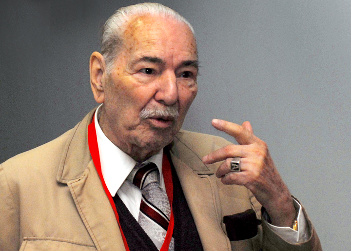 Alfonso Herrera Franyutti, miembro del Consejo Mundial del Proyecto José Martí de Solidaridad Internacional. Foto: Heriberto González