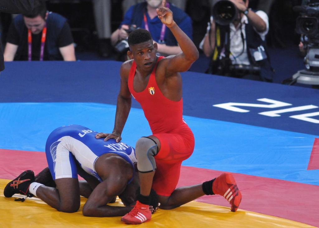 Liván López, uno de los estelares que estará en el nacional de lucha. Foto: Ricardo López Hevia