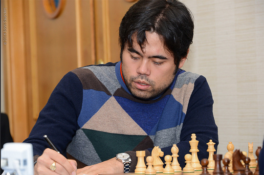 Hikaru Nakamura ocupa el lugar 23 con tres puntos de cuatro posibles. Tomada de chessbase.com