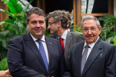 Recibió Raúl al Vicecanciller Federal de Alemania