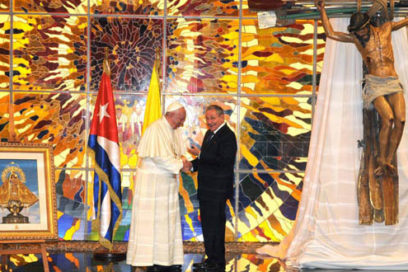 Un Cristo cubano en Lampedusa