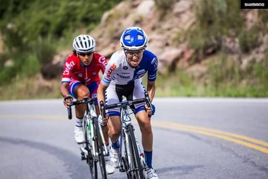 Arlenis Sierra hoy en la quinta etapa del Tour de San Luis. foto: evento