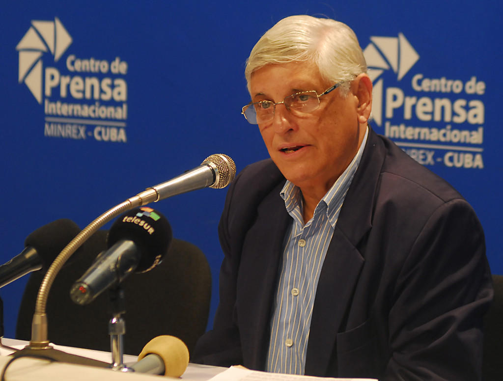 Deputy director for Latin America and the Caribbean at the Cuban Foreign Ministry, Carlos Zamora. Photo: Heriberto González