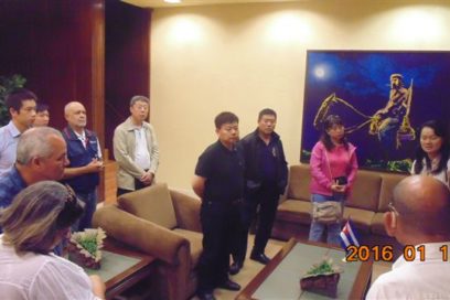 Rinde tributo al Che delegación de Beijing