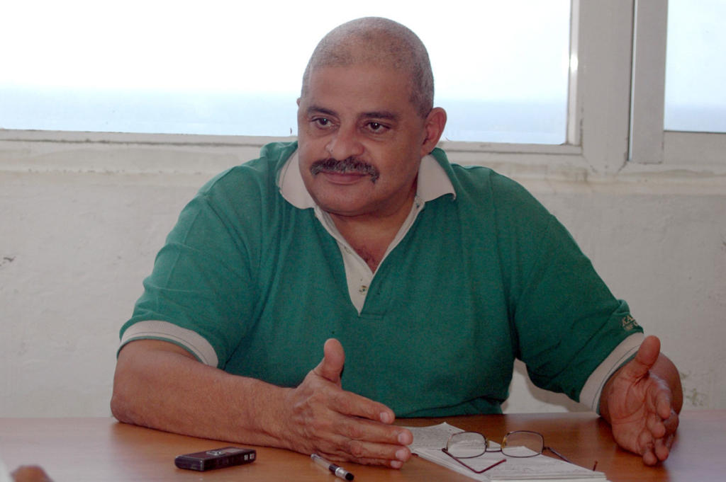 Luis M. Castanedo, secretario general de la CTC capitalina. Foto: César A. Rodríguez 